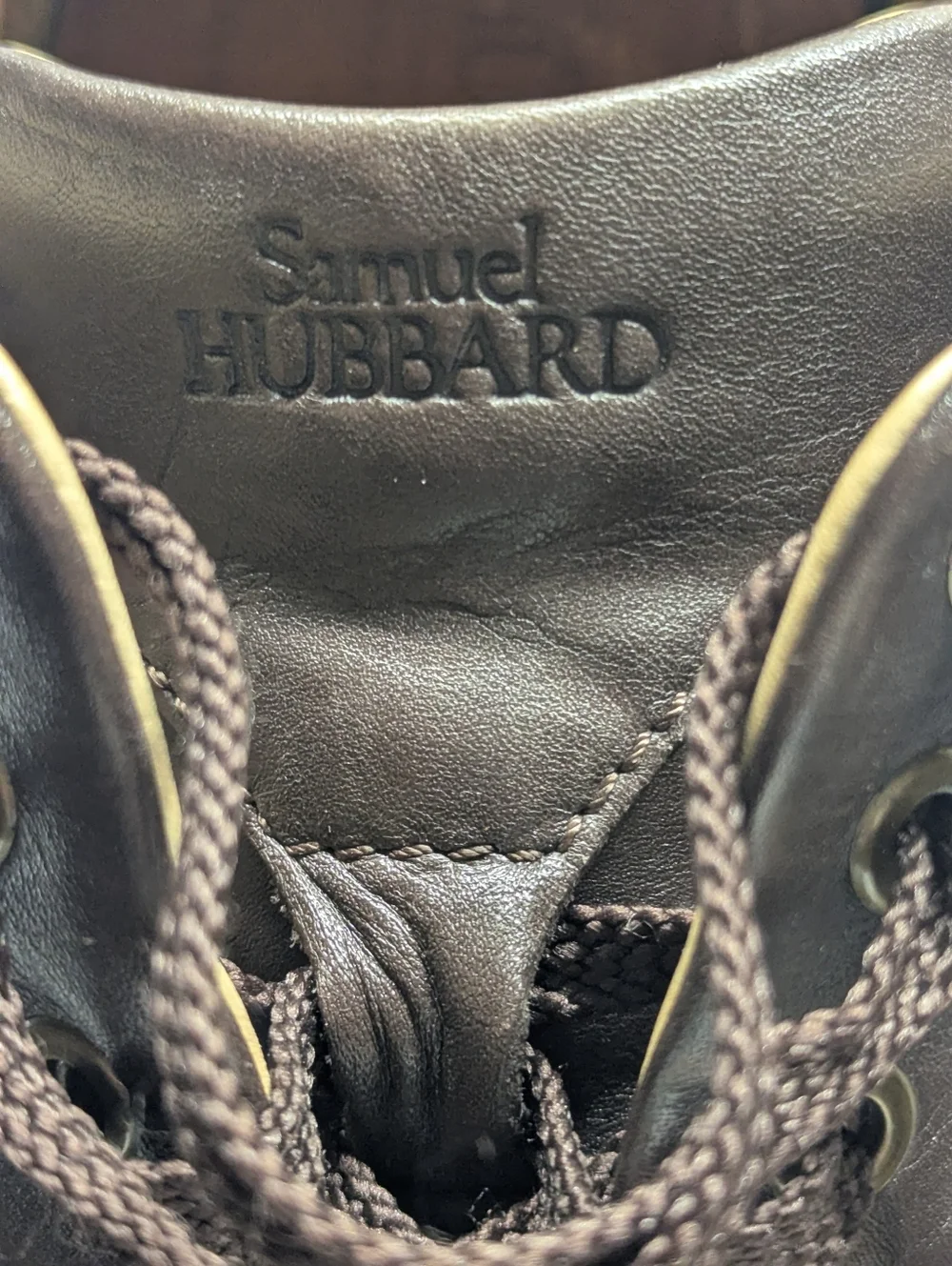 Samuel Hubbard Men's Brown Leather Lace-Up Casual Shoe Sz 11